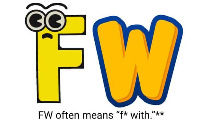 fw full form in chat